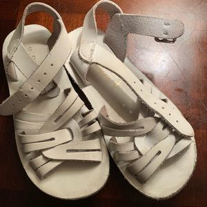 Saltwater Sandals. Strappy style. Like new!